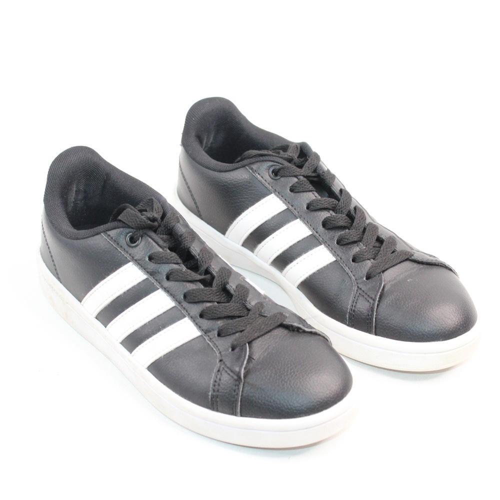 Adidas Cloudfoam Advantage 3 White Stripe Sneakers - Picture 2 of 8
